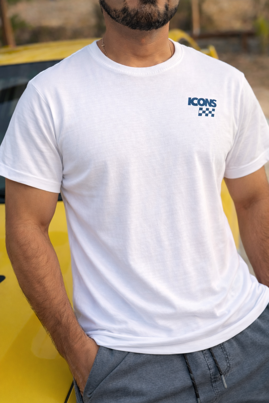 Polera ICONS orgánica ICONS RACING